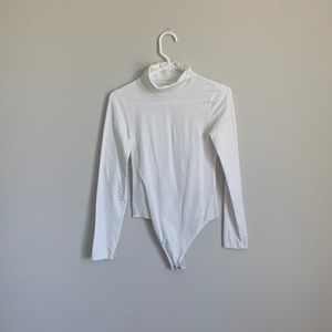 Offwhite Turtleneck Bodysuit